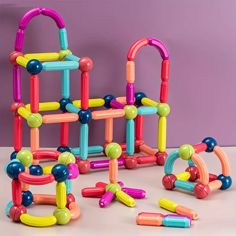 Magnetic Building Sticks Blocks Toys - souqsaving.com