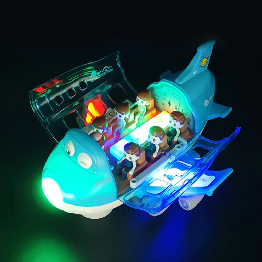 glowing airplane toy